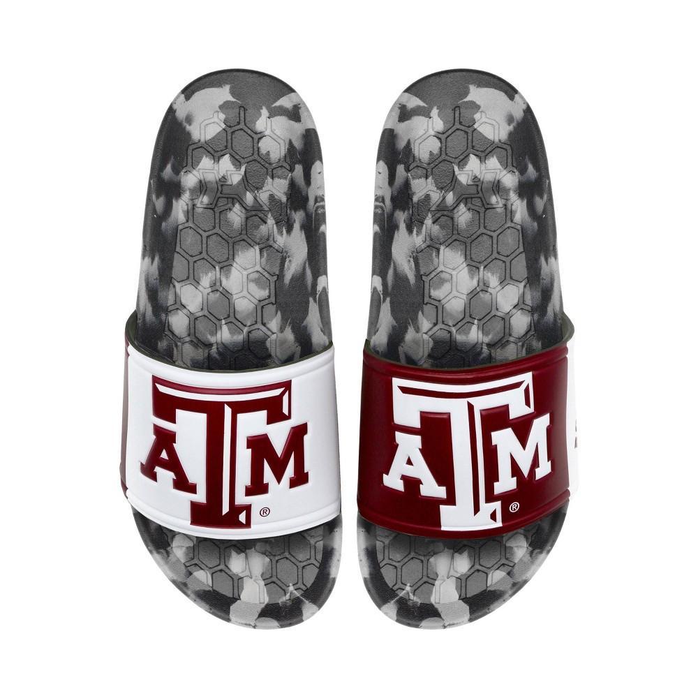 NCAA Texas A&M Aggies Slydr Pro Black Sandals - Red M12/W14 Product Image