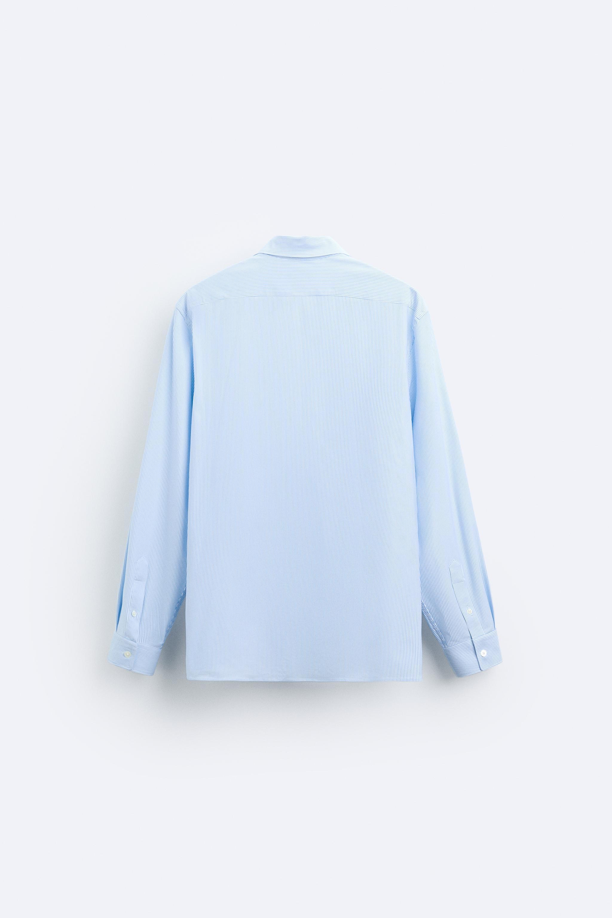 STRIPED STRETCH SHIRT Product Image