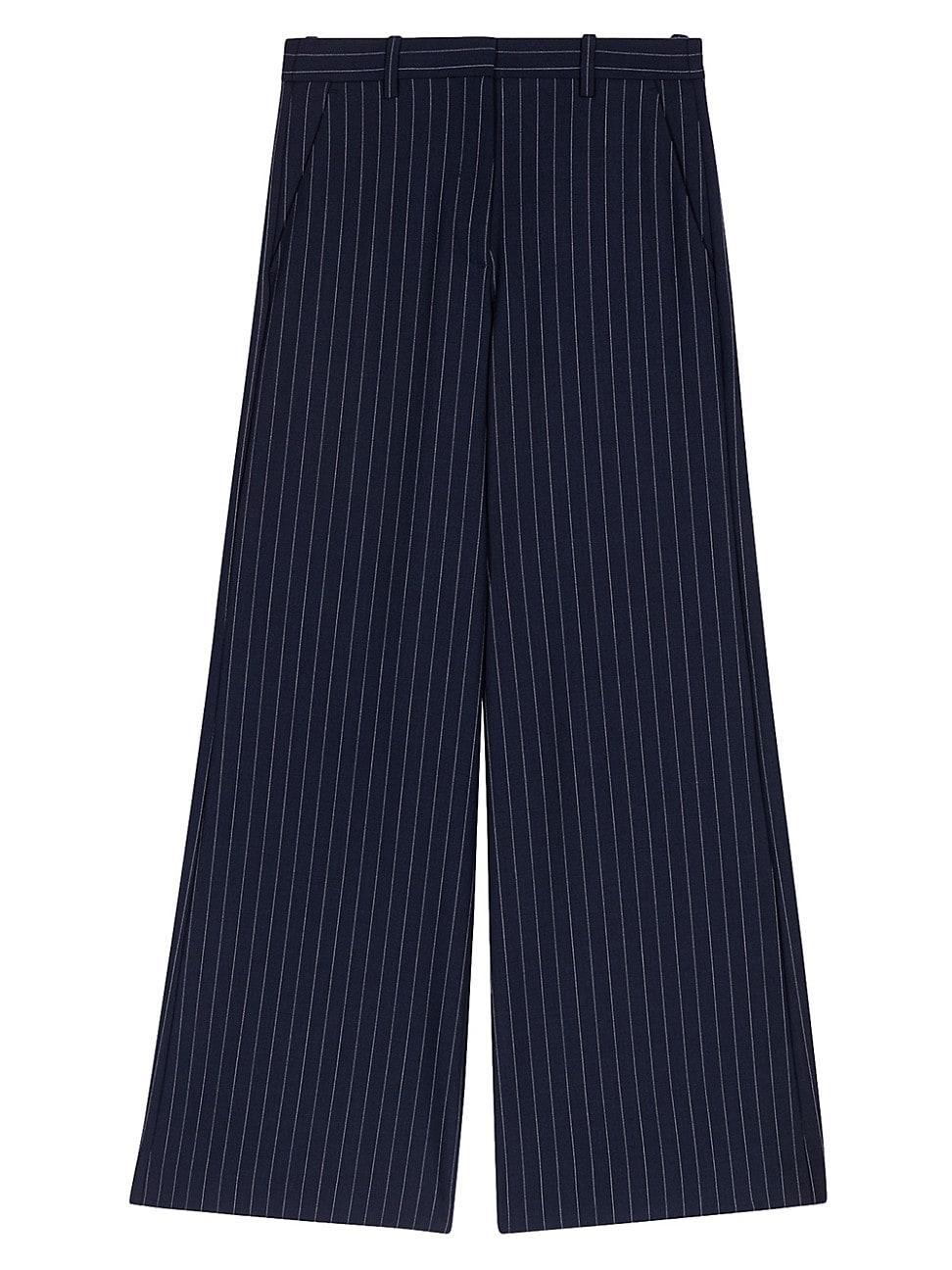 Womens Striped Trousers Product Image