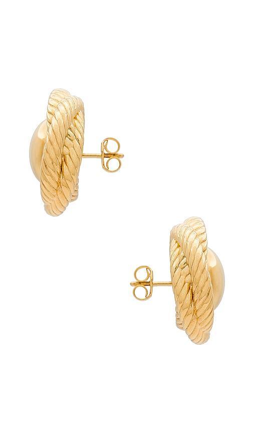 AUREUM Naomi Earrings in Metallic Product Image