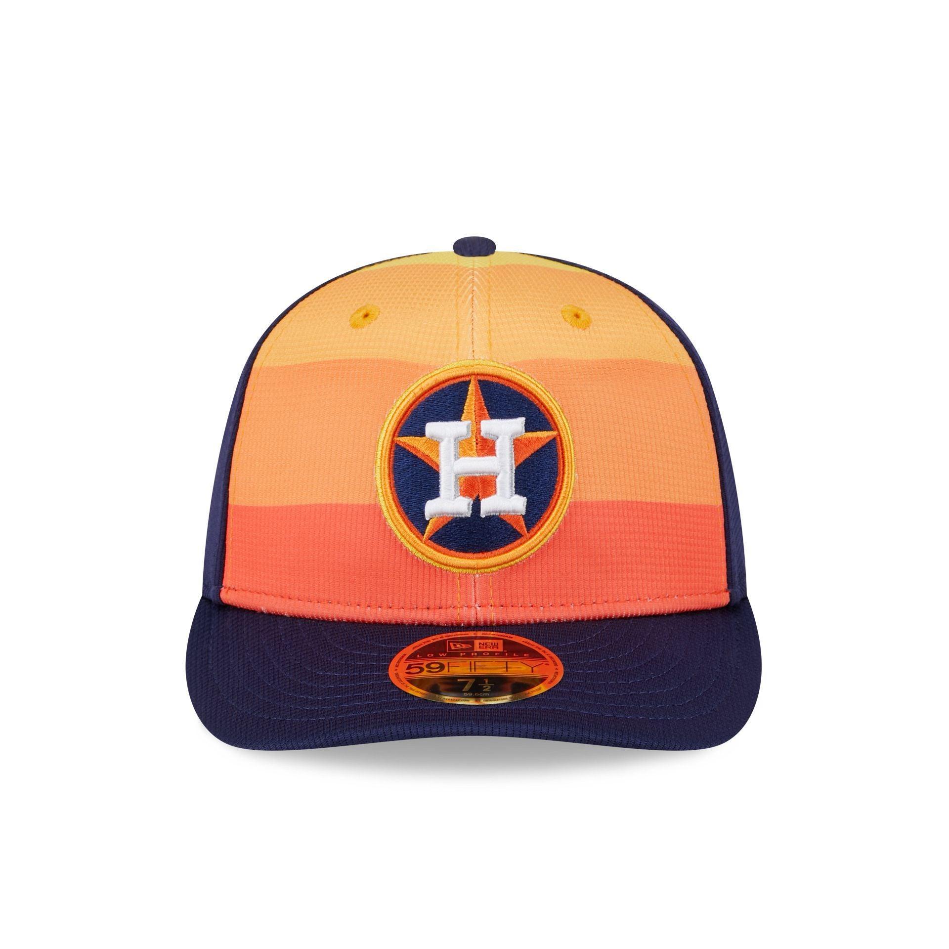 Houston Astros 2024 Batting Practice Low Profile 59FIFTY Fitted Hat Male Product Image