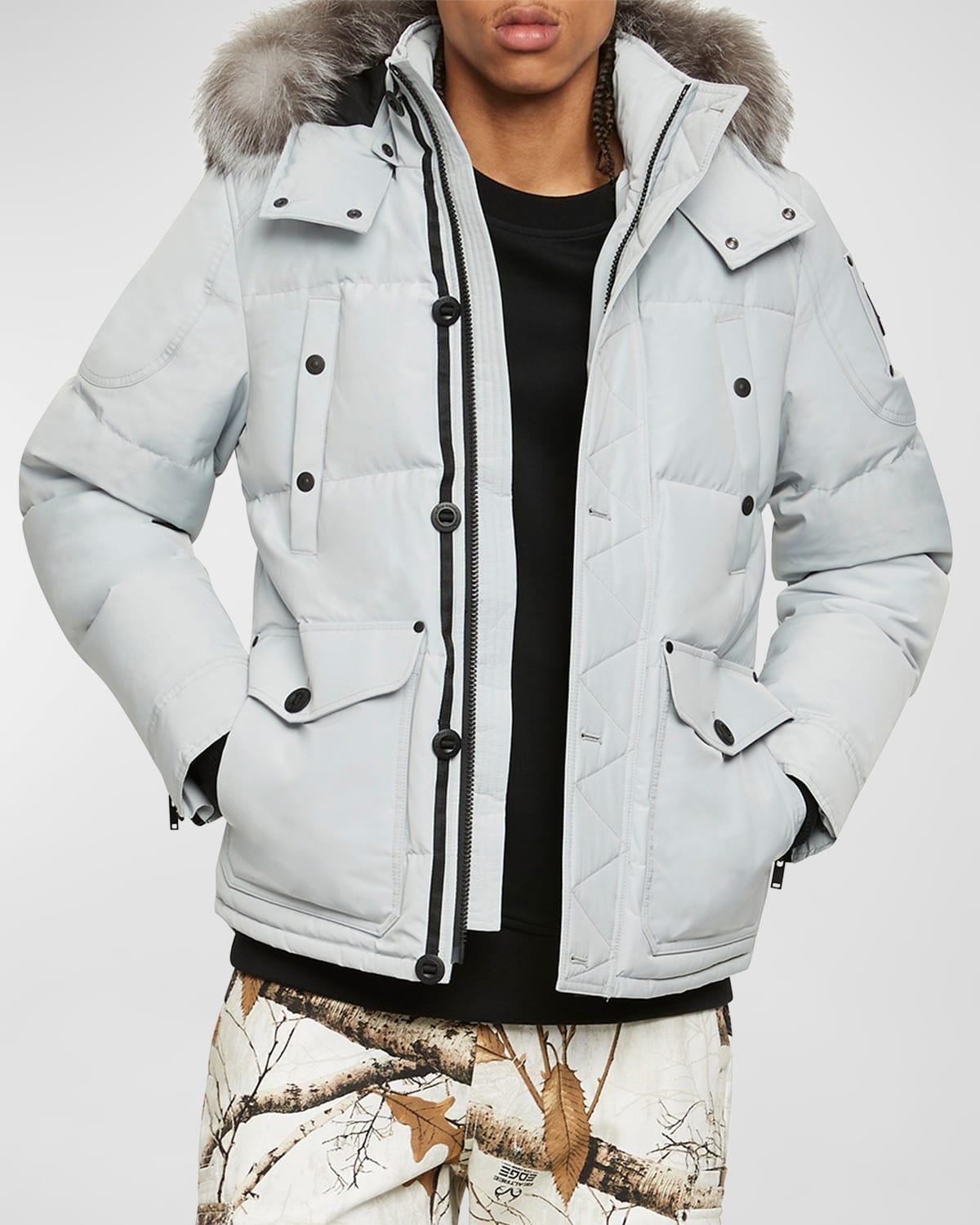 Mens Round Island Puffer Jacket Product Image