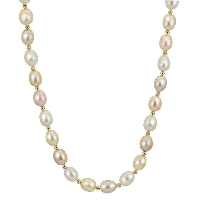 PearLustre by Imperial Freshwater Cultured Pearl Necklace, Womens Gold Tone Product Image