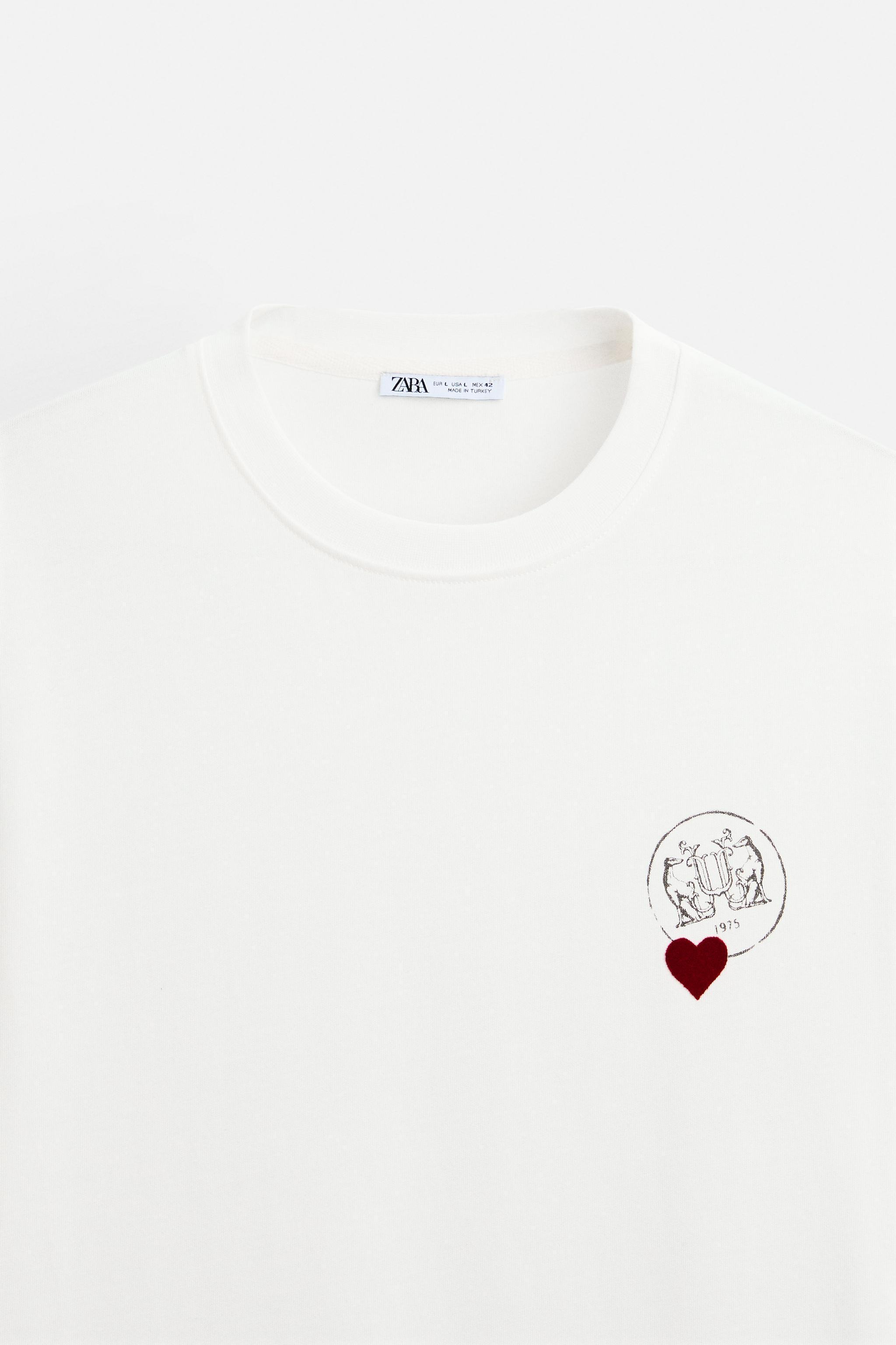 HEART PRINT T-SHIRT Product Image