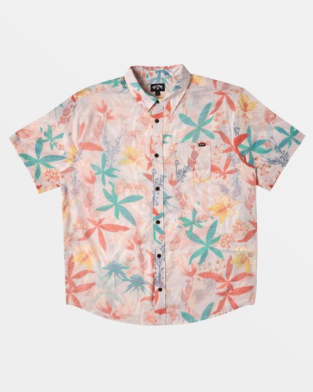 Sundays Short Sleeve Shirt - Fog Male Product Image