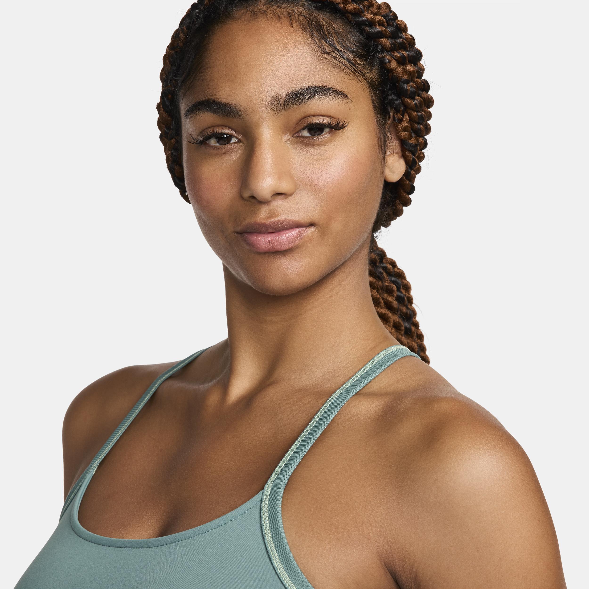 Nike Women's One Fitted Dri-FIT Cropped Tank Top Product Image