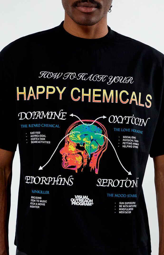 Visual Outreach Program Men's By Jungles Jungles Happy Chemicals T-Shirt Product Image