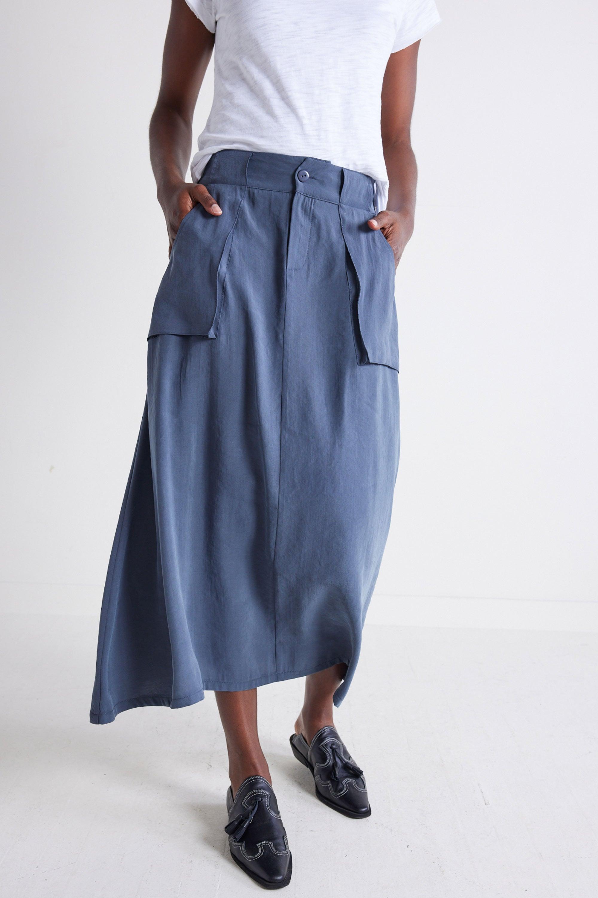 Light Poplin Utility Skirt Product Image