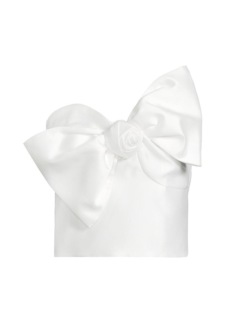 Womens Presley Bow-Flower Top Product Image