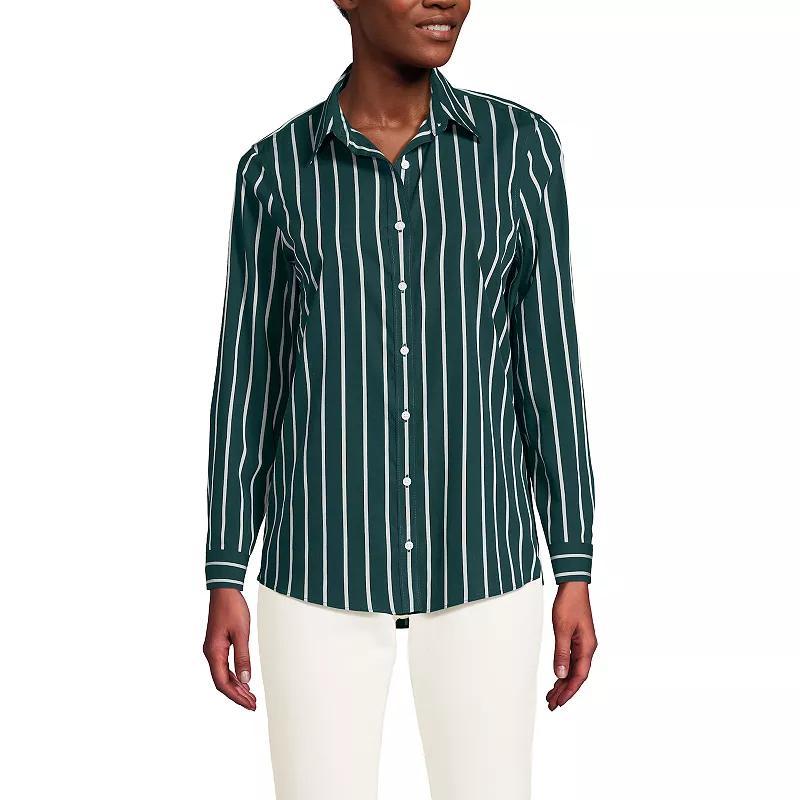 Womens Lands End No-Iron Supima Cotton Shirt Product Image