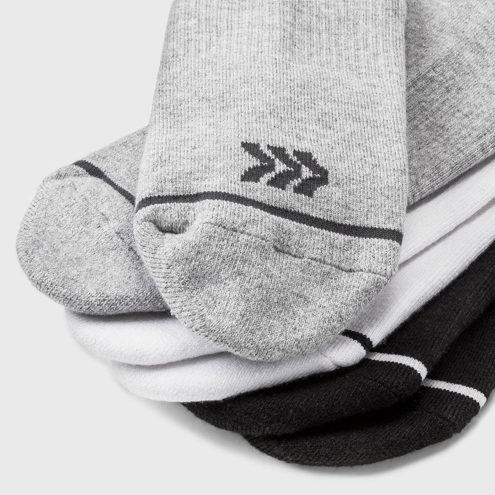 Mens Assorted Ankle Athletic Socks 12pk - All In Motion 6-12 Product Image