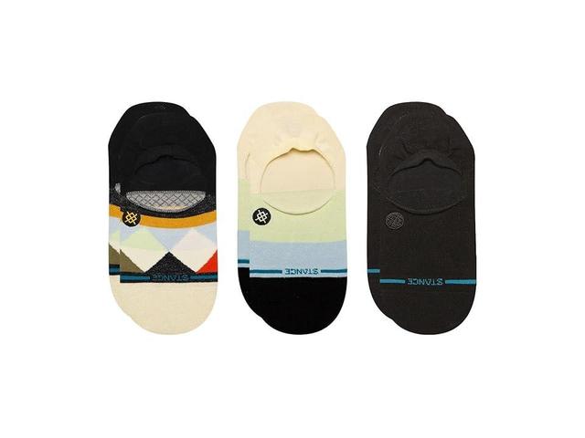 Stance Tri No Show 3-Pack (Ice ) Women's Crew Cut Socks Shoes Product Image