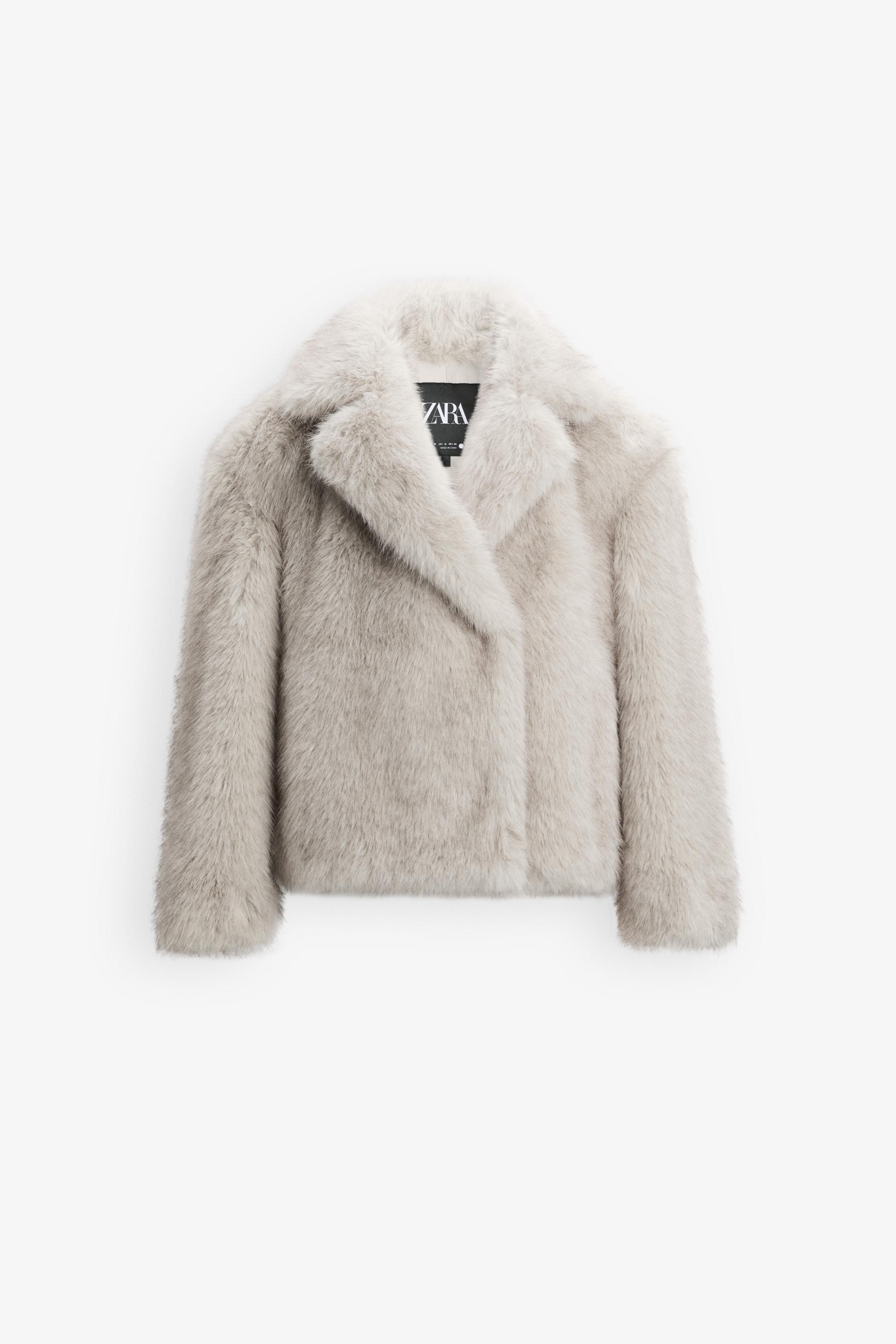 FAUX FUR JACKET ZW COLLECTION Product Image