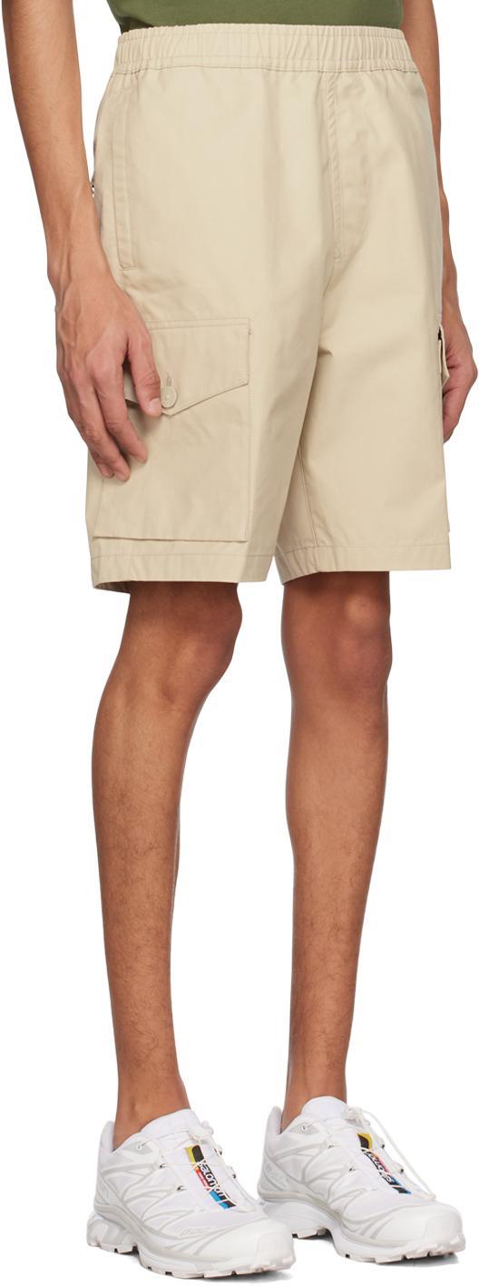 STONE ISLAND Beige Ghost Piece Shorts In V0090 Beige Product Image