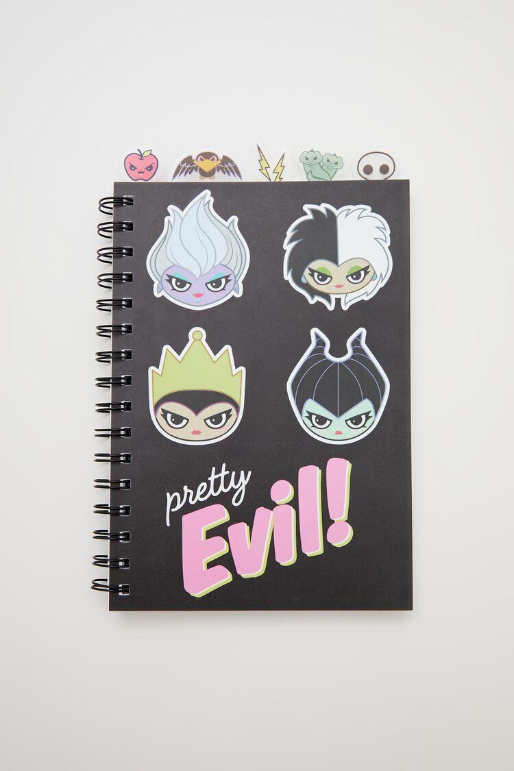 Disney Villains Pretty Evil Notebook | Forever 21 Product Image