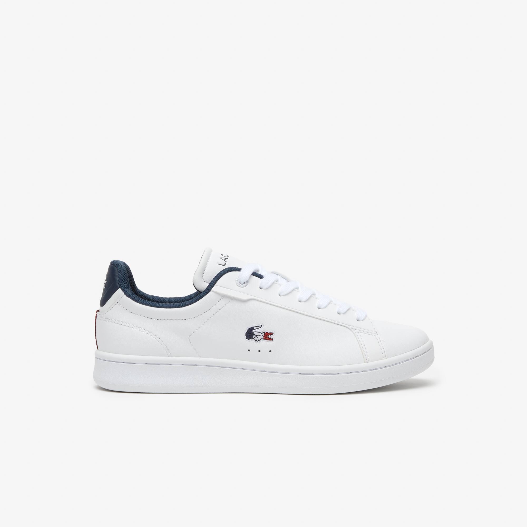 Women's Lacoste Carnaby Pro Leather Tricolour Trainers Product Image