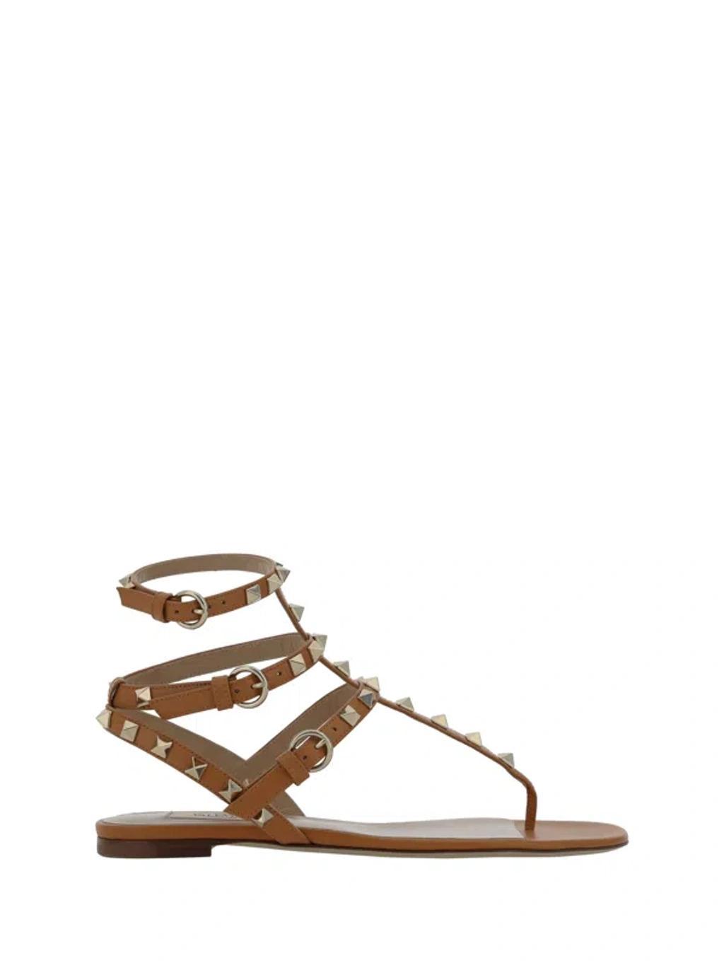 Flat Sandals  Woman In Almond Beige product image