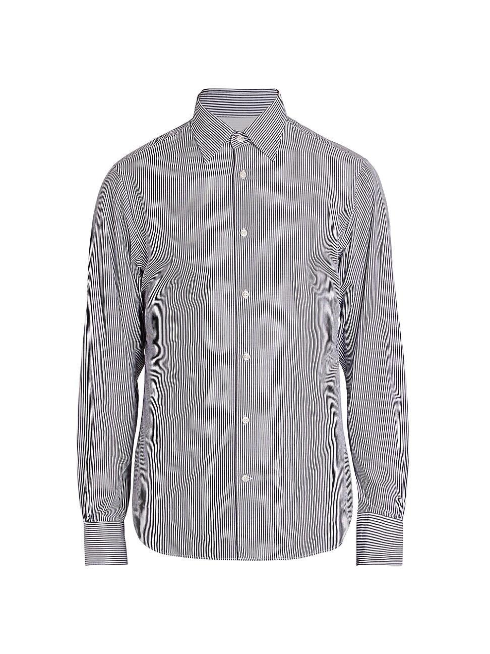 Mens Giacomo Striped Button-Up Shirt Product Image