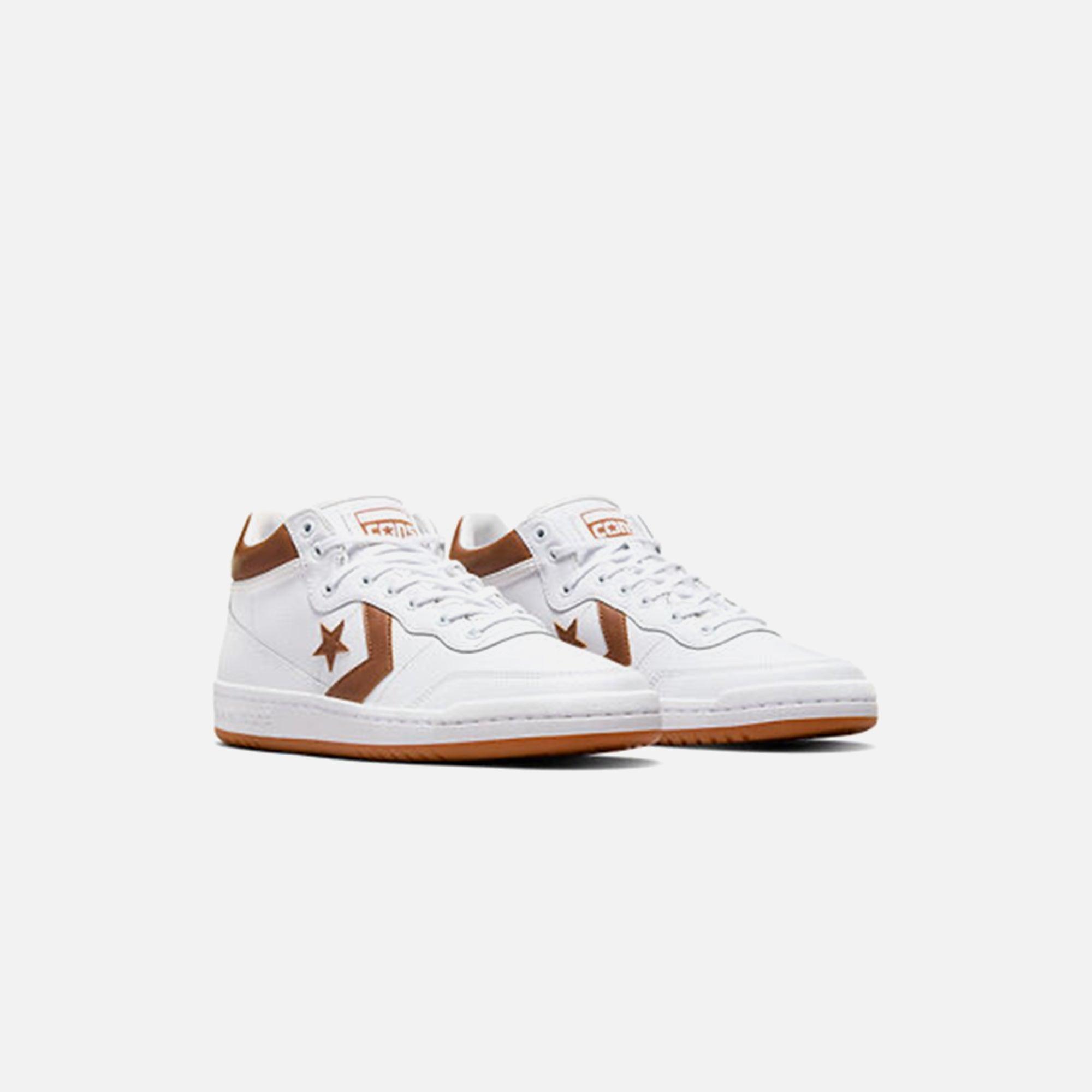 Converse Cons Fastbreak Pro - White / Warm Tan / Black Male Product Image