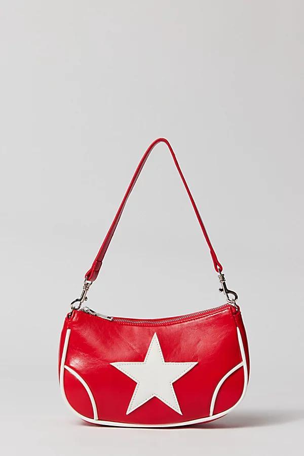 Daphne Moto Baguette Bag Womens at Urban Outfitters Product Image