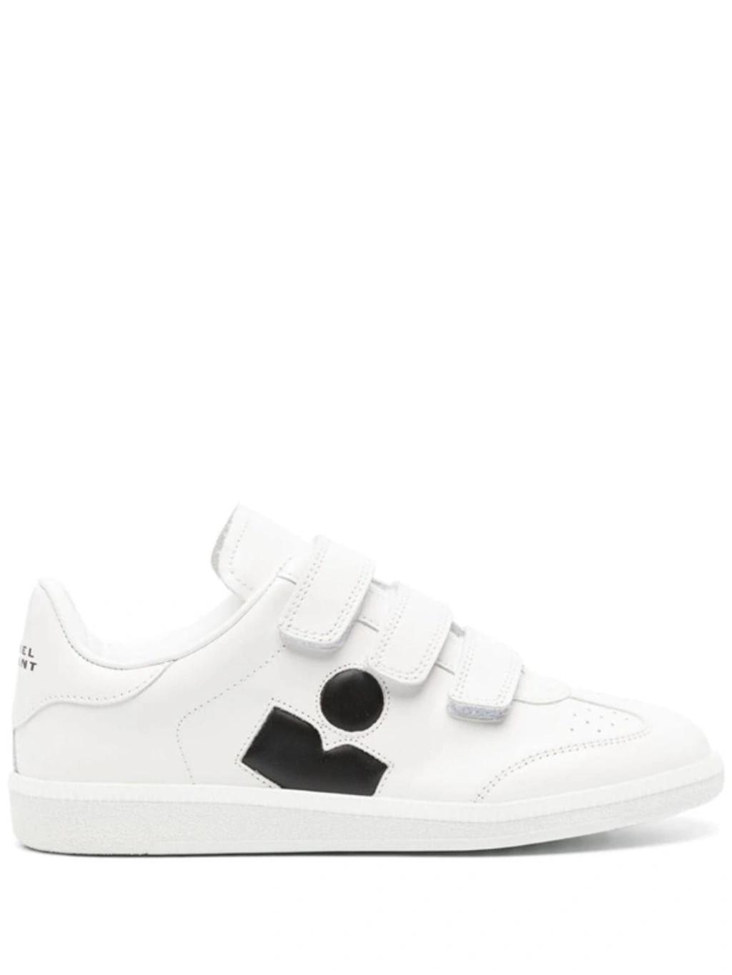 Beth Leather Sneakers In White Product Image