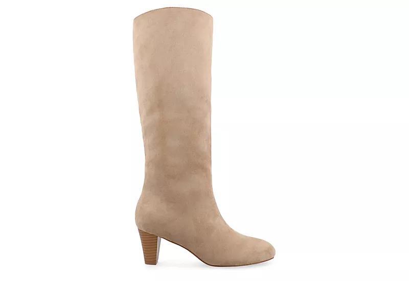 Journee Collection Tru Comfort Foam Womens Jovey Knee High Boots Med Beige Product Image