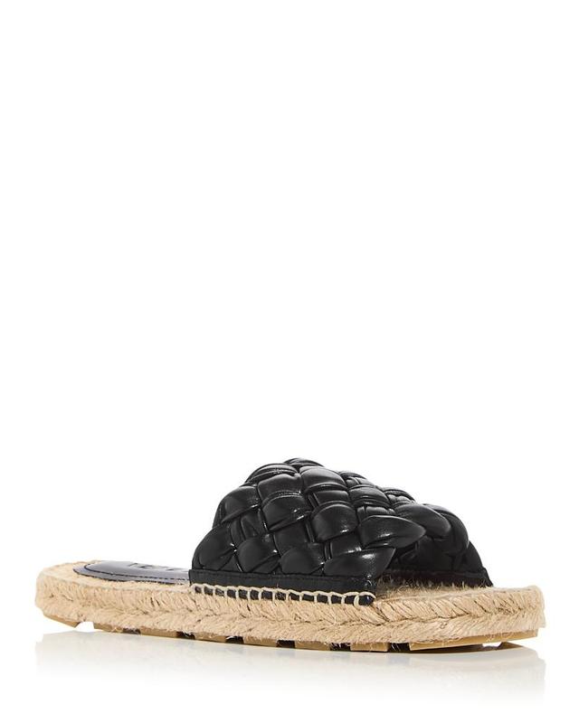 Bottega Veneta Womens Jack Woven Espadrille Slide Sandals Product Image