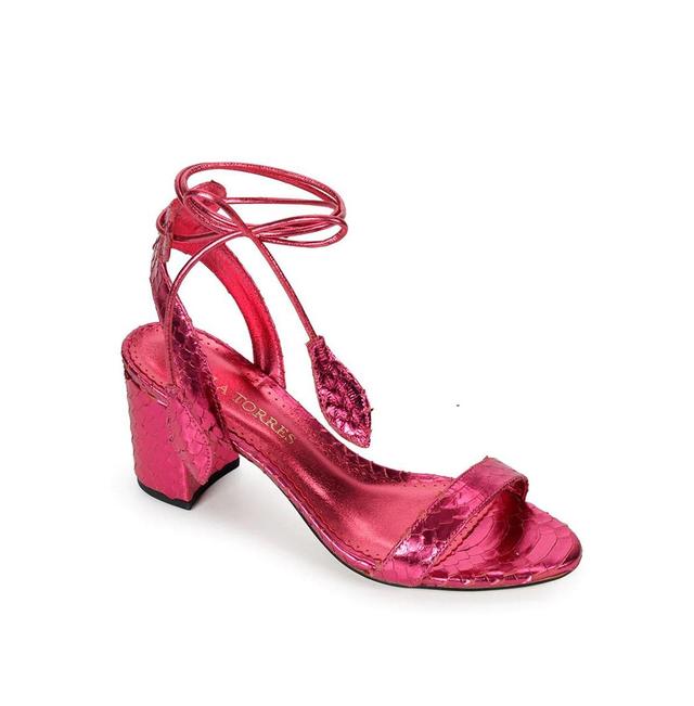 Paula Torres Shoes Womens Paula Block Heel Sandals Product Image