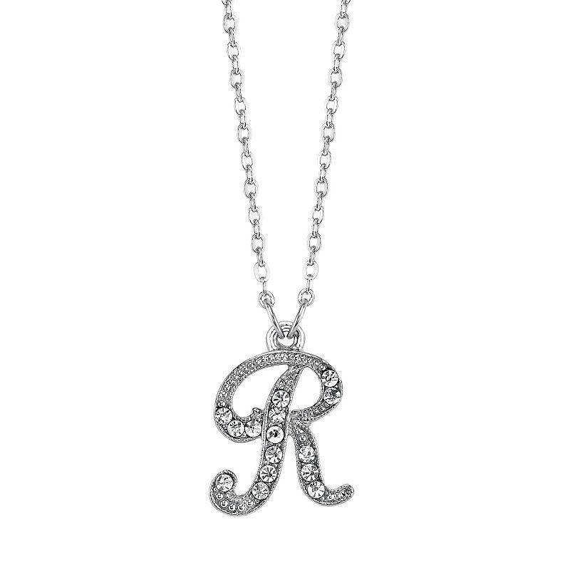 1928 Script Initial Necklace, Womens Product Image