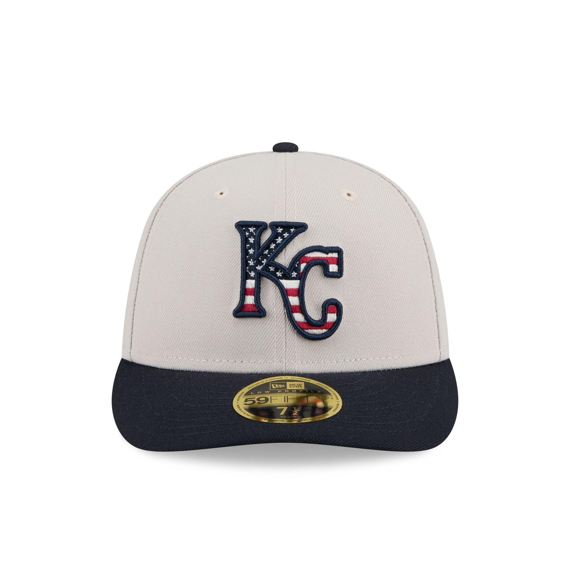 Kansas City Royals Independence Day 2024 Low Profile 59FIFTY Fitted Hat Male Product Image