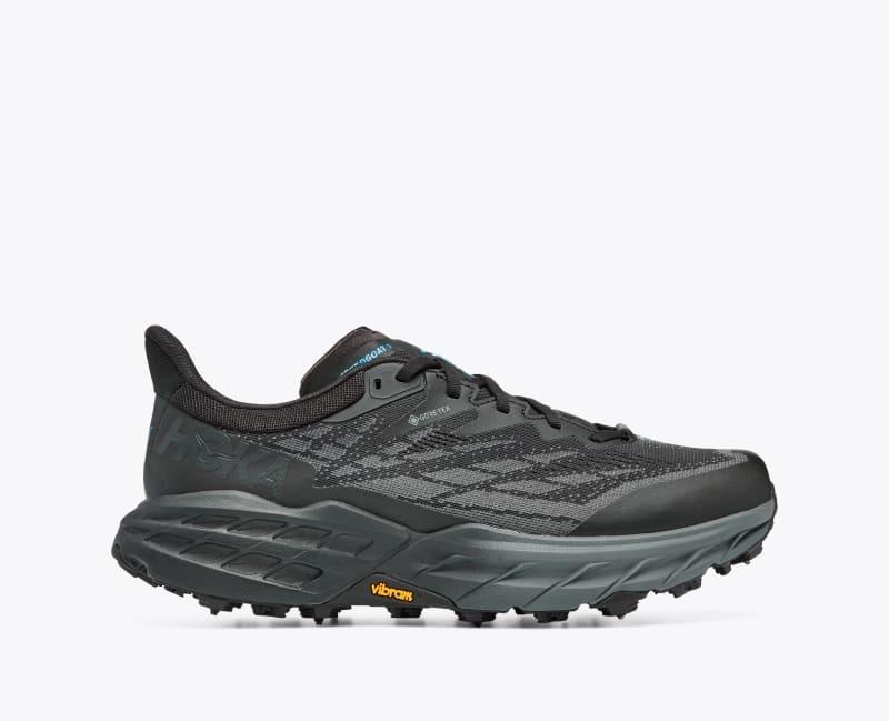 Hoka One HOKA Men's Speedgoat 5 GTX Spike Shoes in Black/Black, Size 8 Product Image