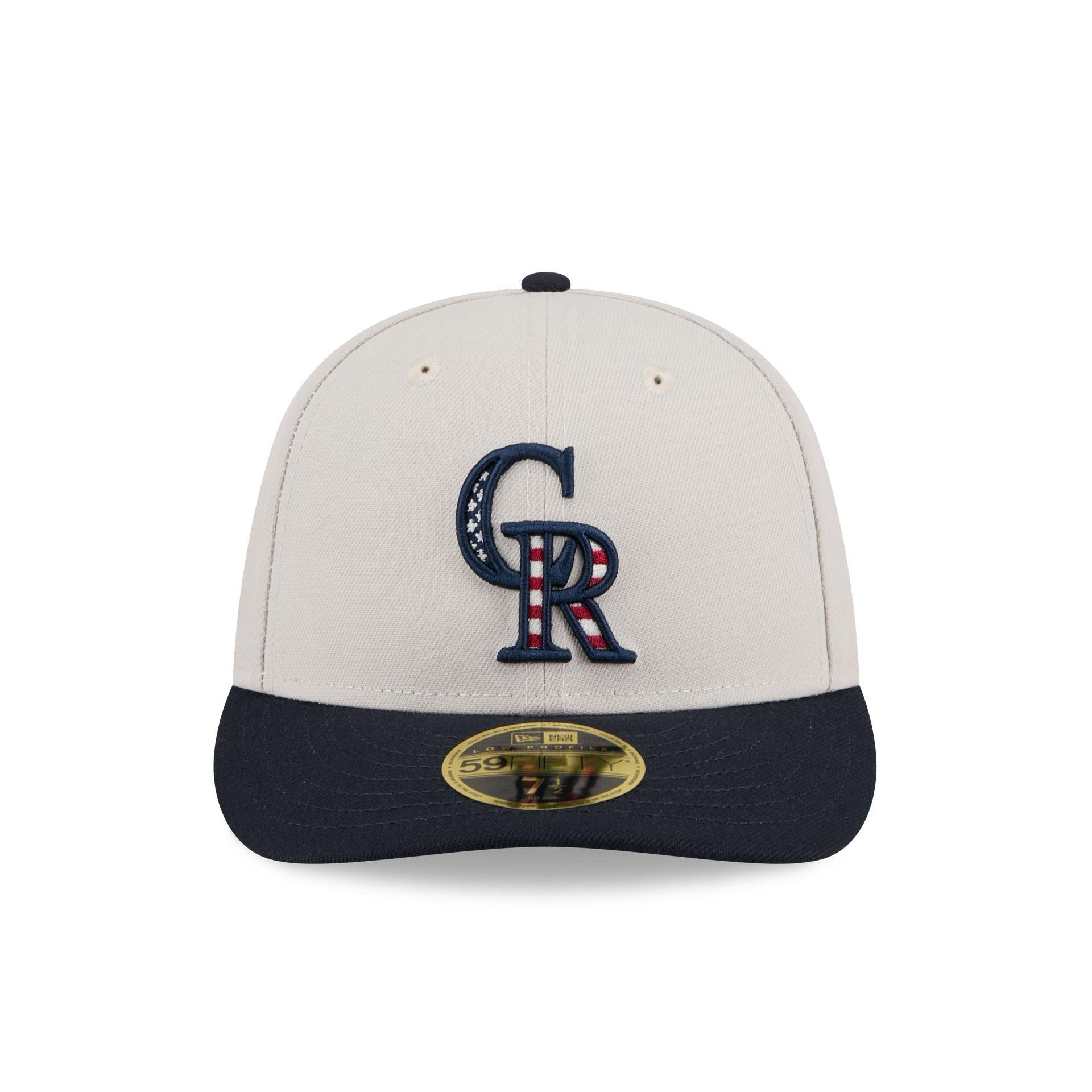 Colorado Rockies Independence Day 2024 Low Profile 59FIFTY Fitted Hat Male Product Image