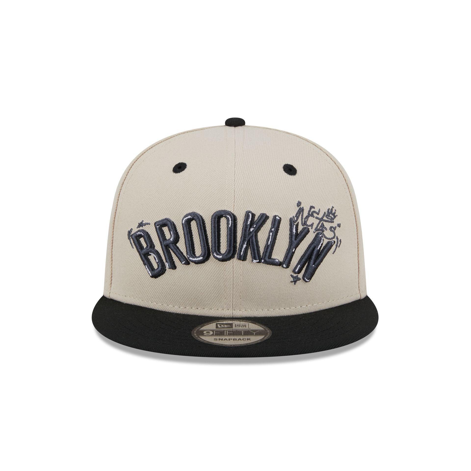 Brooklyn Nets Team Art 9FIFTY Snapback Hat Male Product Image