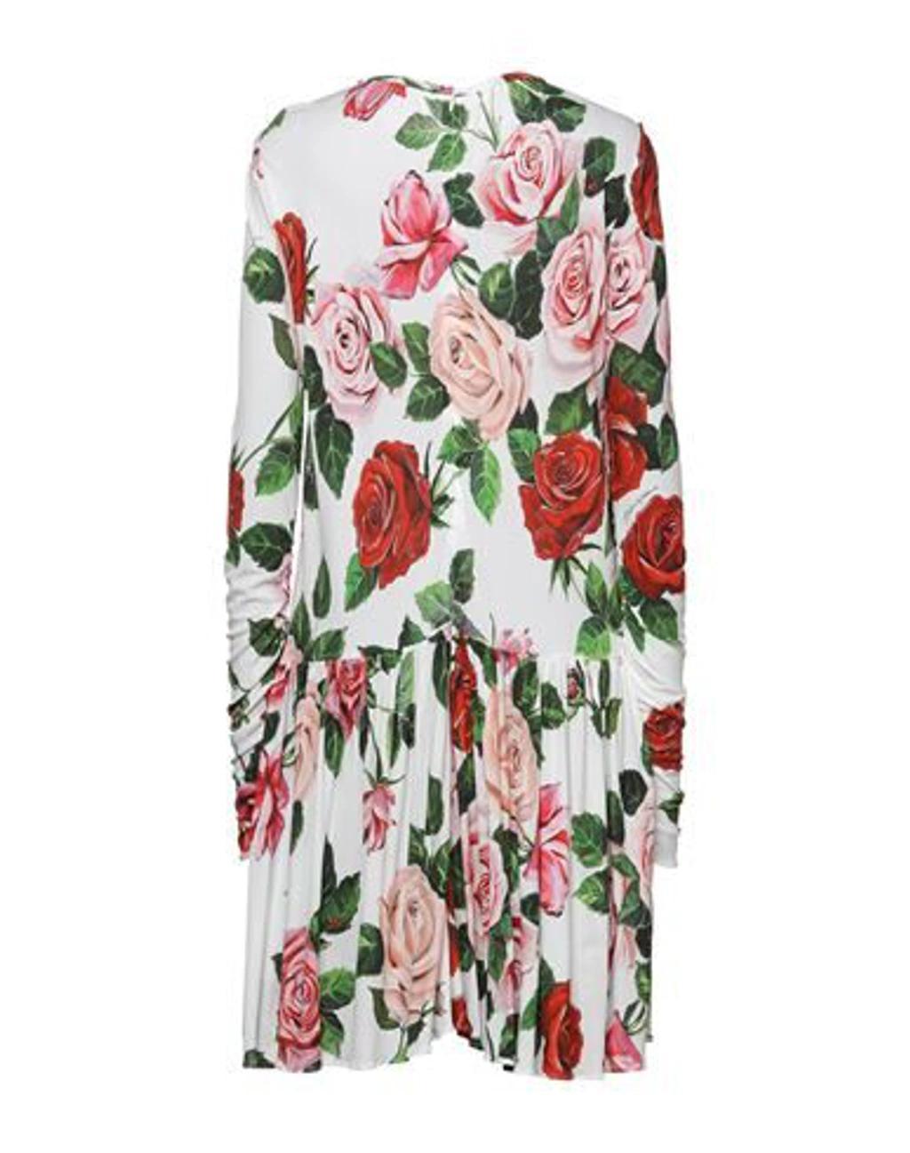 DOLCE & GABBANA Midi Dresses In White Product Image