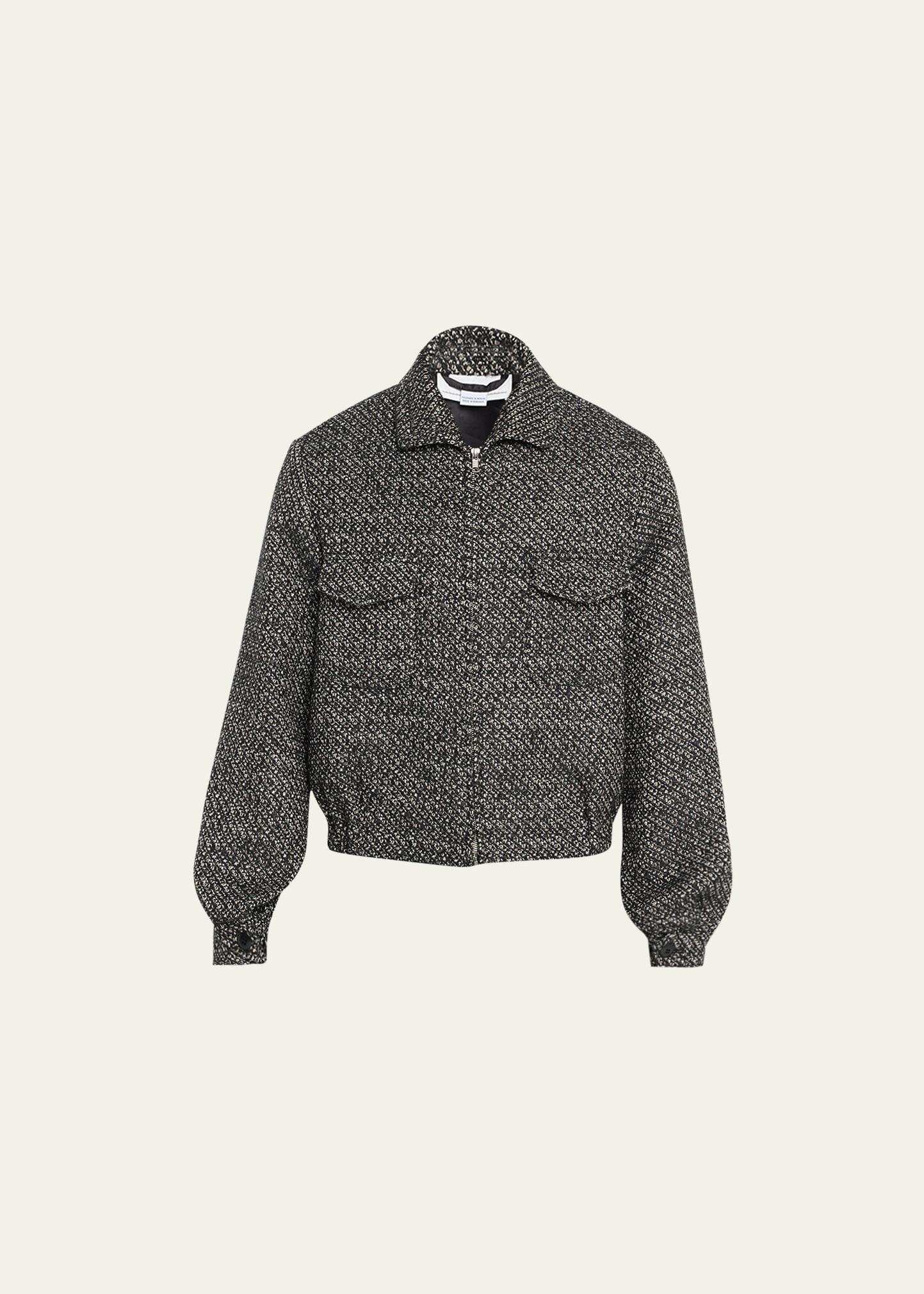 Mens Simmo Tweed Blouson Jacket Product Image