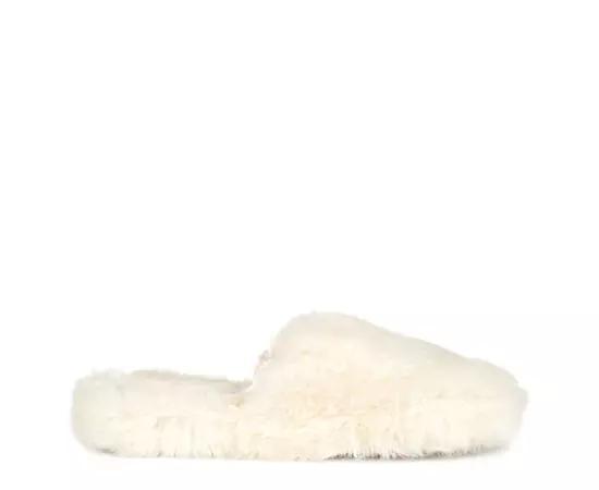 Journee Collection Cozey Womens Slippers Ivory Product Image