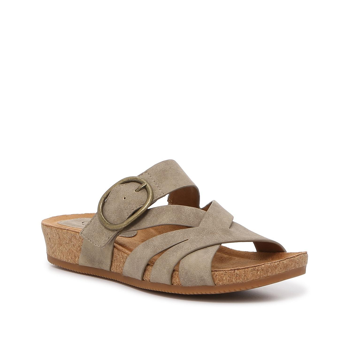 Eurosoft Gwenda Sandal | Womens | Taupe | Size 10 | Sandals | Slide Product Image