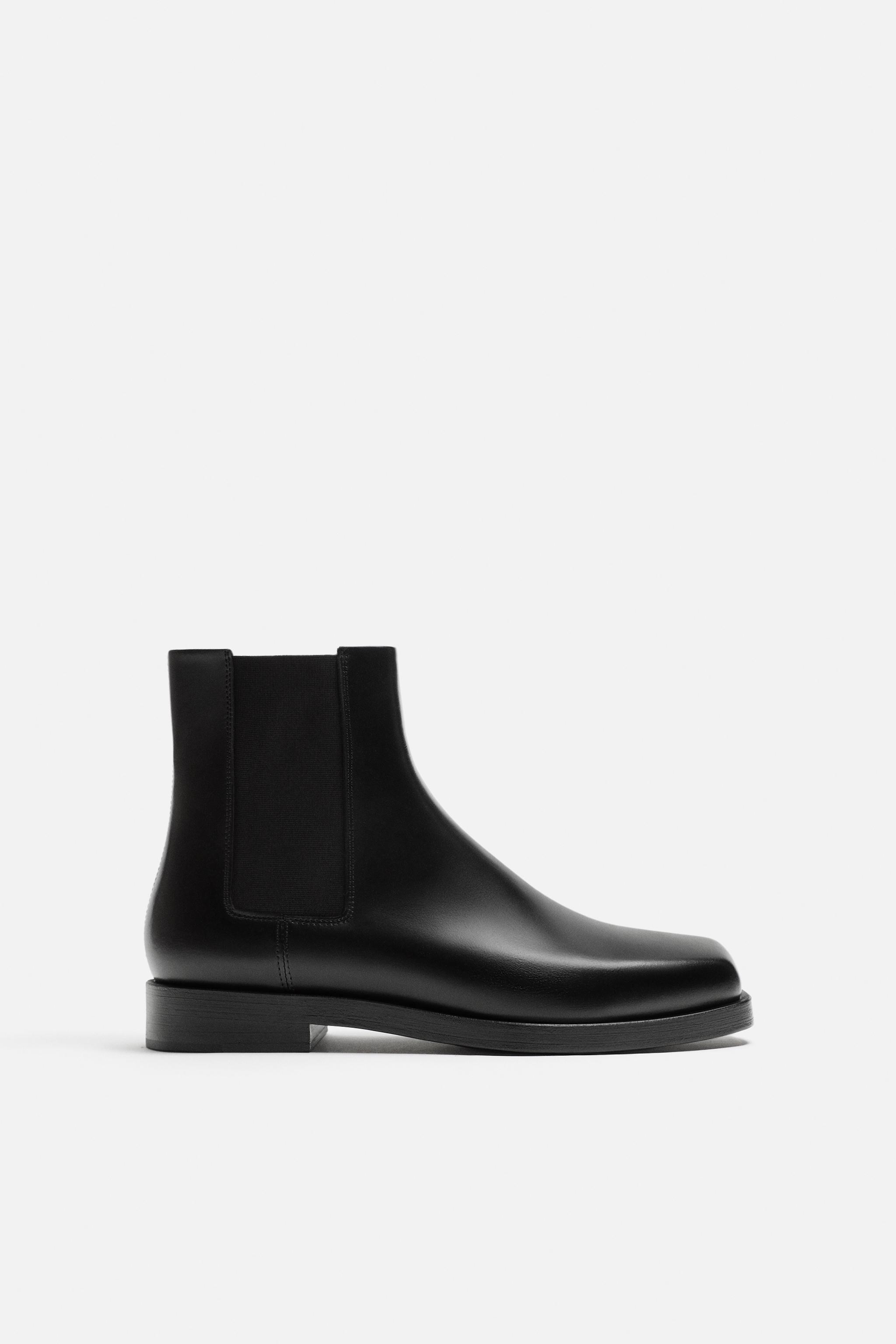 LEATHER CHELSEA BOOTS product image