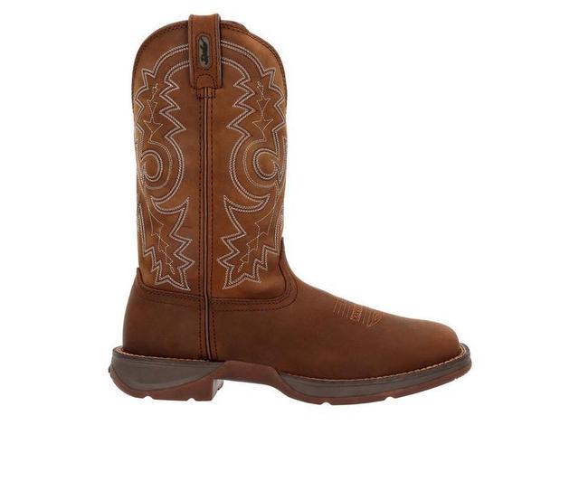 Men's Durango 12" Rebel Steel Toe Pull-On Western Work Boots Product Image