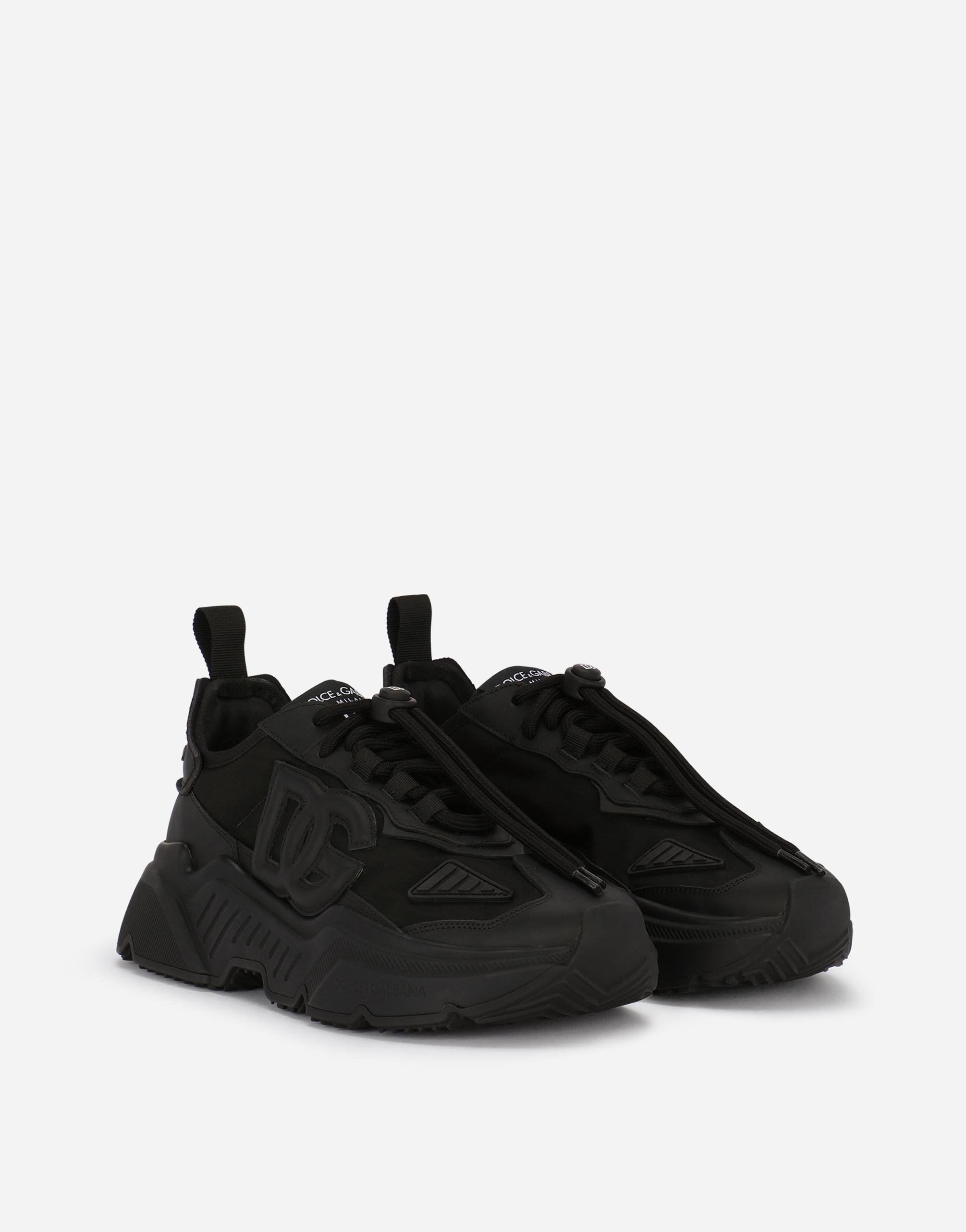 Daymaster Leather Sneaker In Black Product Image