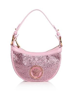 Womens Mini Crystal-Embellished Shoulder Bag Product Image