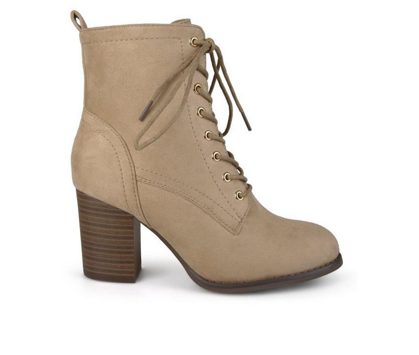 Women's Journee Collection Baylor Lace-Up Booties Product Image