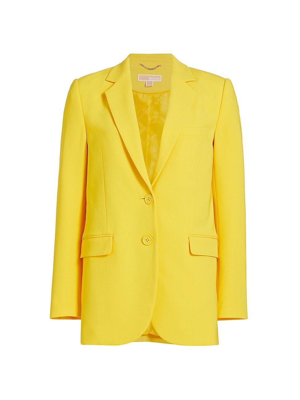 Womens Mensy Two-Button Crepe Blazer Product Image