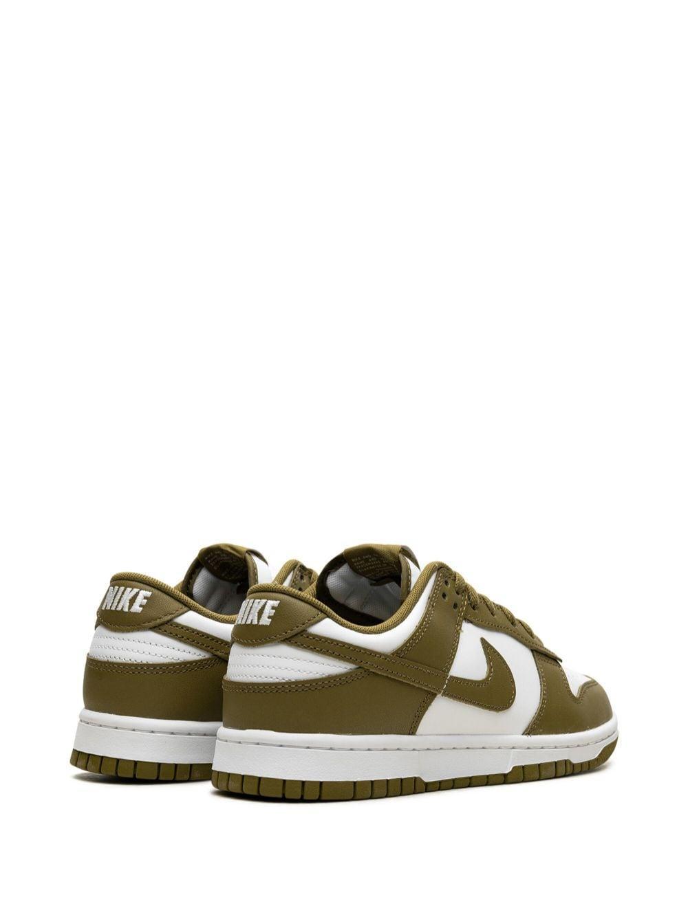 NIKE Dunk Low "pacific Moss" Sneakers In Green Product Image