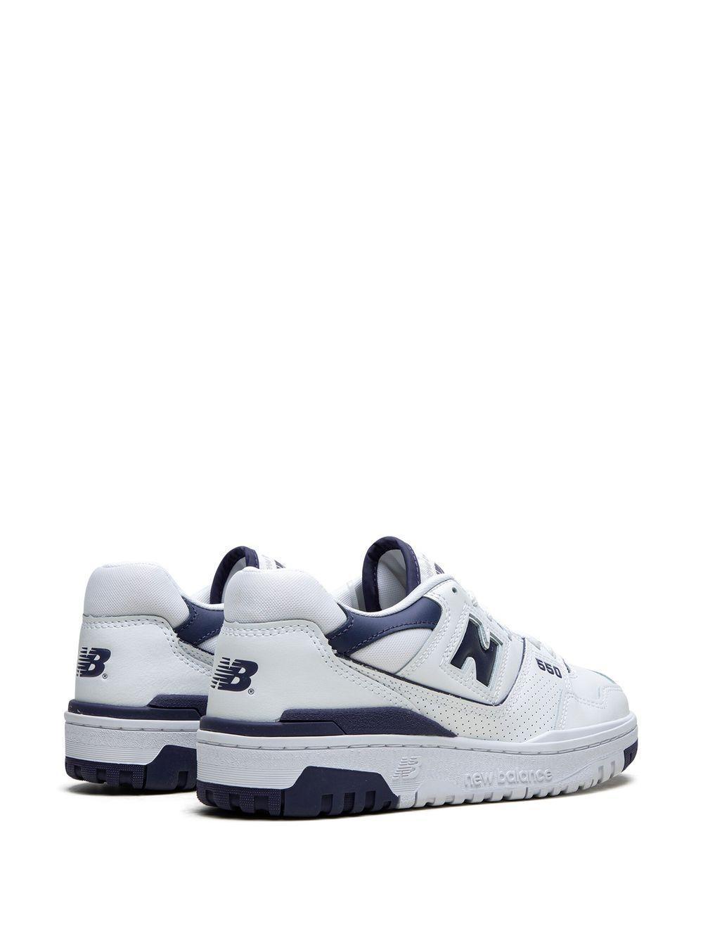 550 "White/Navy" sneakers Product Image