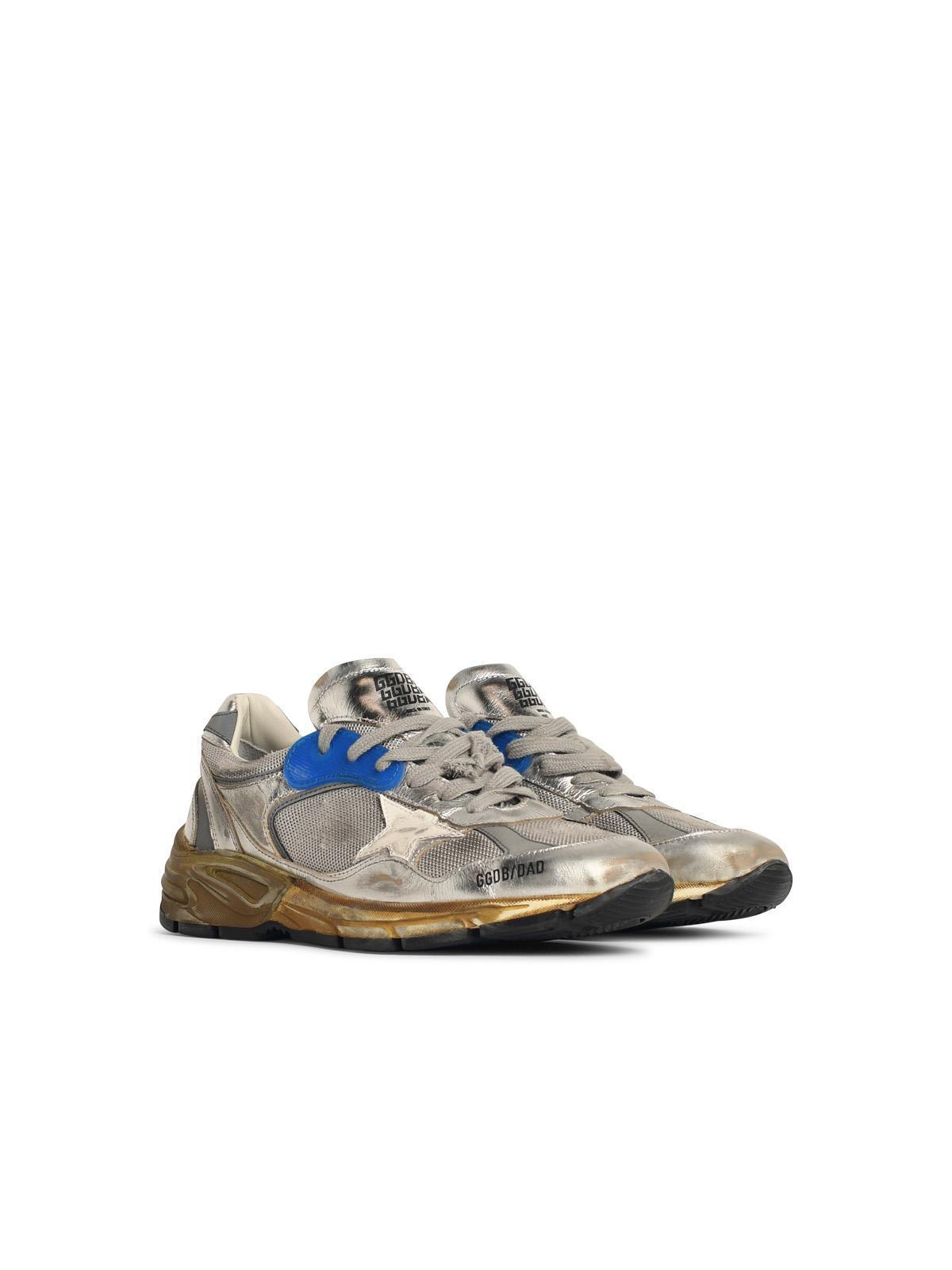 GOLDEN GOOSE Sneakers  Woman Color Silver In Metallic Product Image