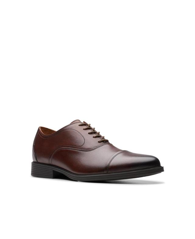 Clarks Mens Collection Whiddon Lace Up Oxford Dress Shoe Product Image