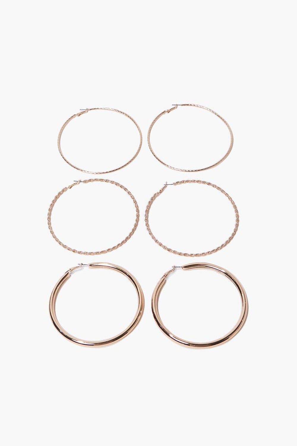 Twisted Hoop Earring Set | Forever 21 Product Image