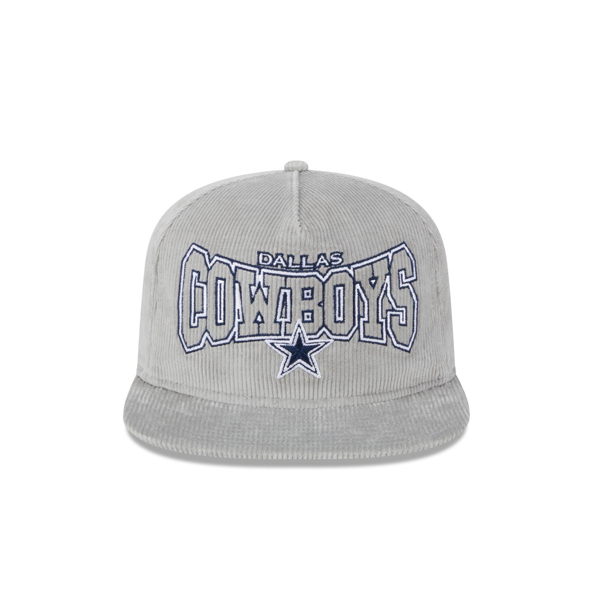 Dallas Cowboys Gray Cord Golfer Hat Male Product Image