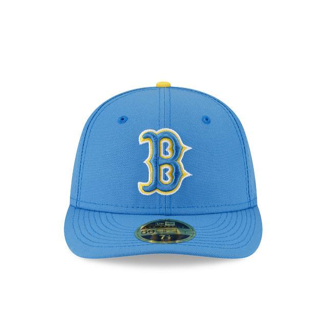 Boston Red Sox City Connect Low Profile 59FIFTY Fitted Hat Male Product Image